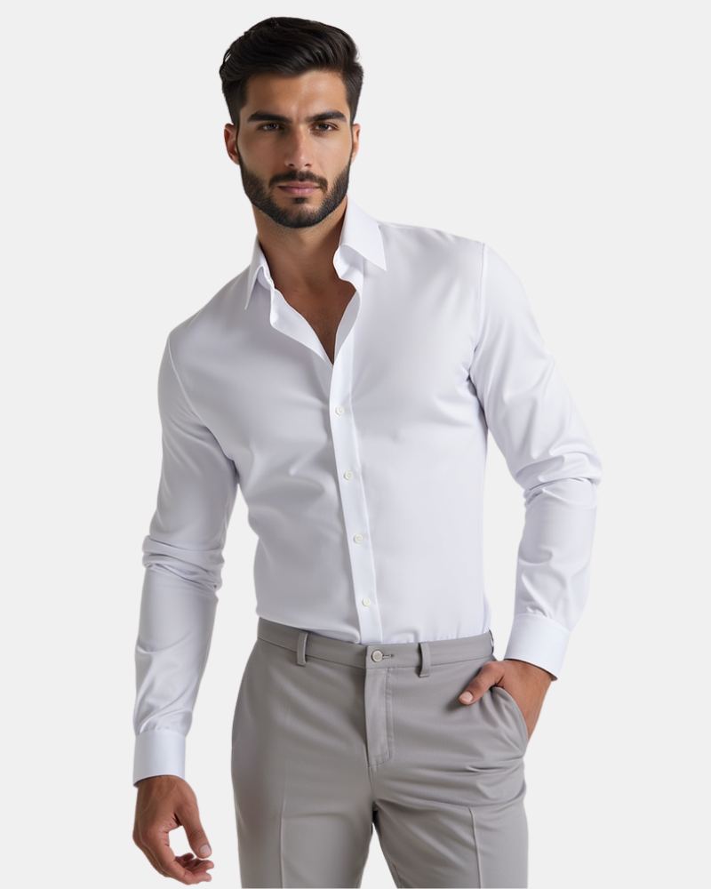 Executive Performance Stretch Dress Shirt