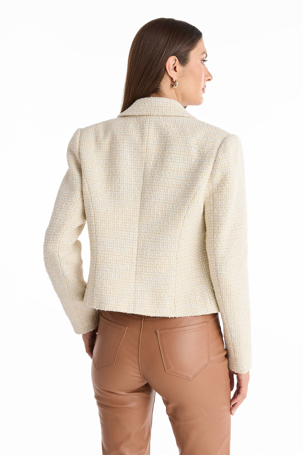 Gabrielle Tweed Tailored Blazer