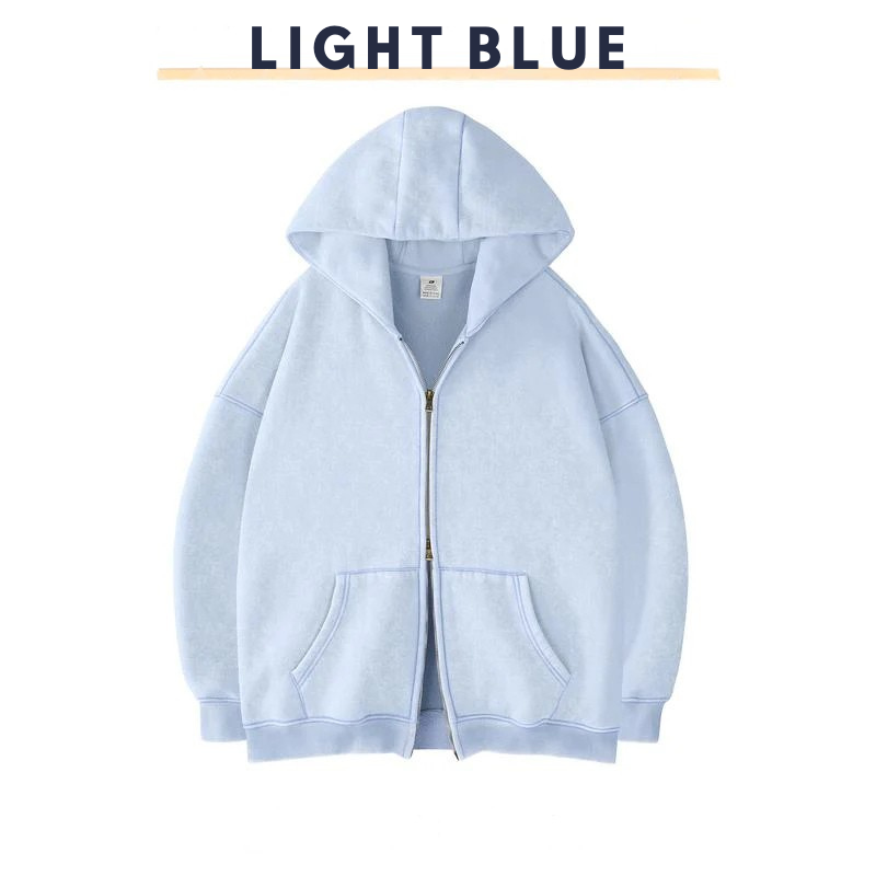 Everyday Oversized Zip Hoodie