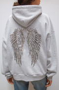 Sparkwing Angel Sequin Comfort Hoodie