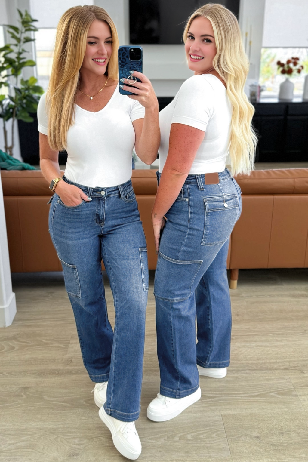 Everyday Cargo Wide Jeans