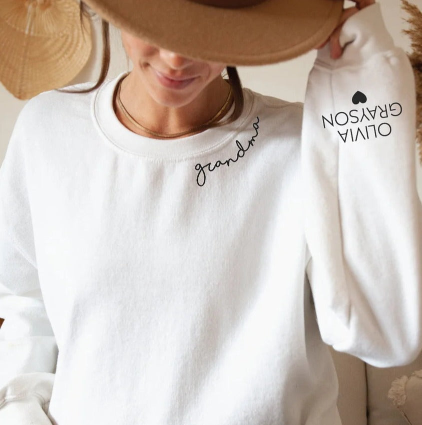 Personalized Mama Cozy Sweatshirt