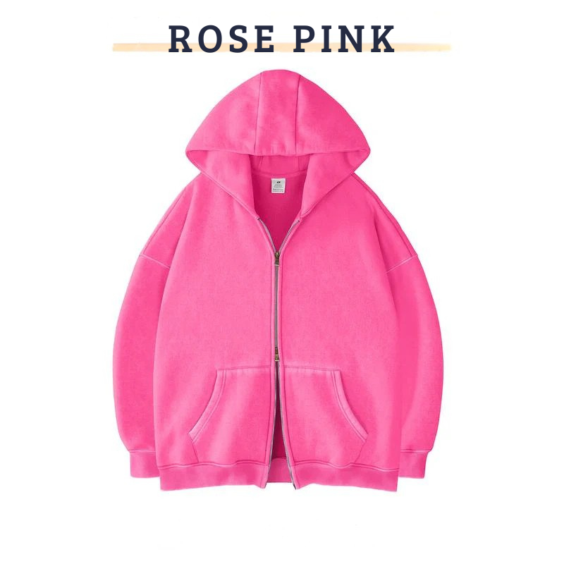 Everyday Oversized Zip Hoodie