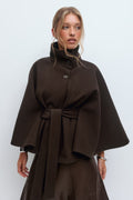 Solenne Urban Classic Cape Coat