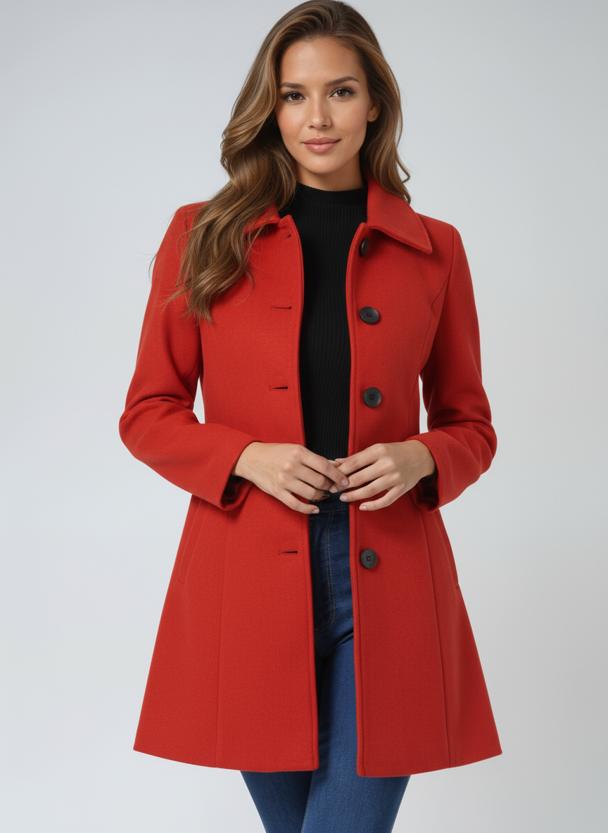 Urban Tailored Winter Trench Coat