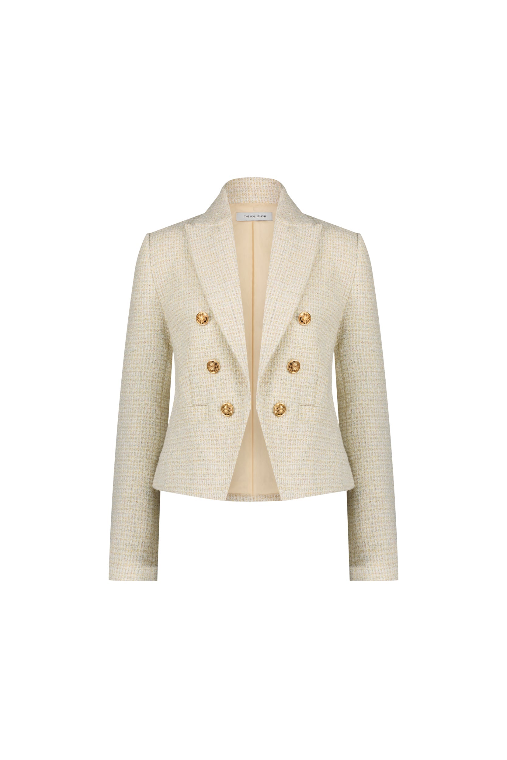 Gabrielle Tweed Tailored Blazer
