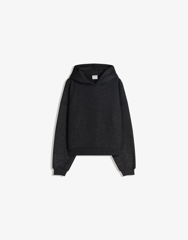 Shimmer Relaxed Oversized Comfort Hoodie