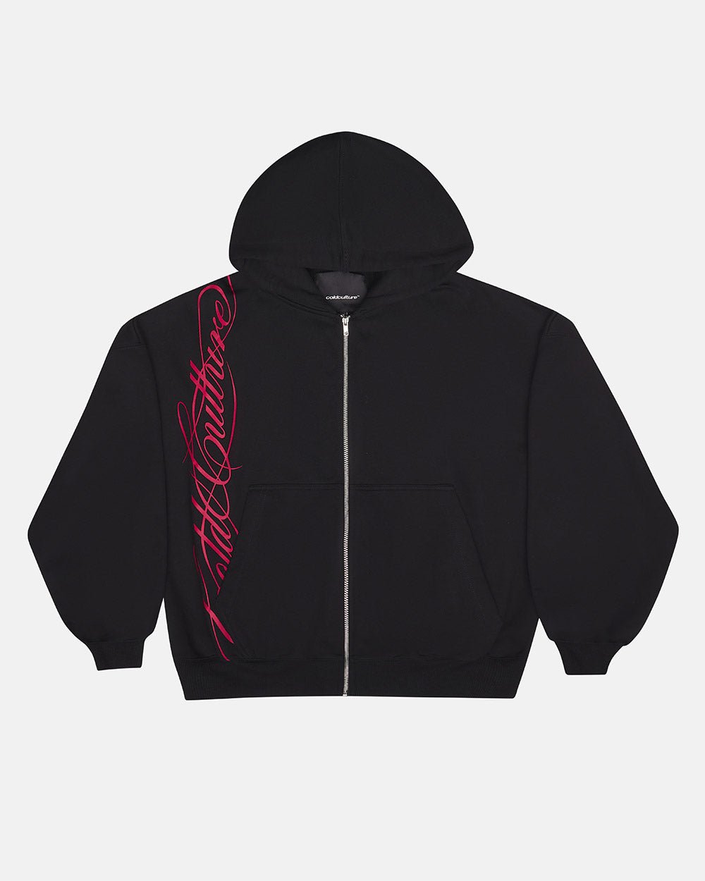 Cozy Script Zip Hoodie