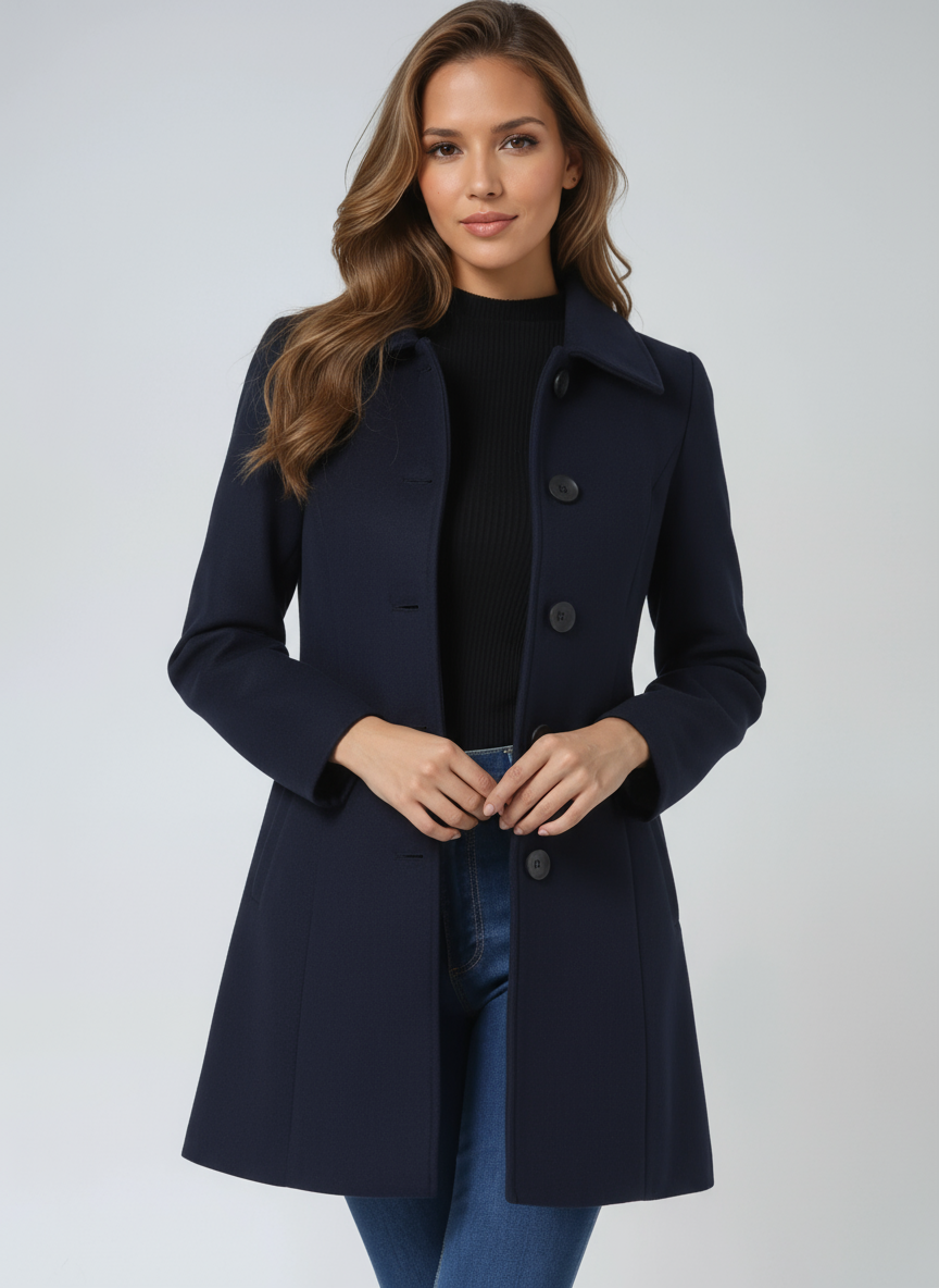 Urban Tailored Winter Trench Coat