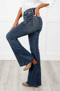 Amelia Dark Wash Flare Jeans