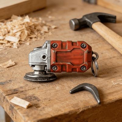 Pocket Power Tool Keychain Set