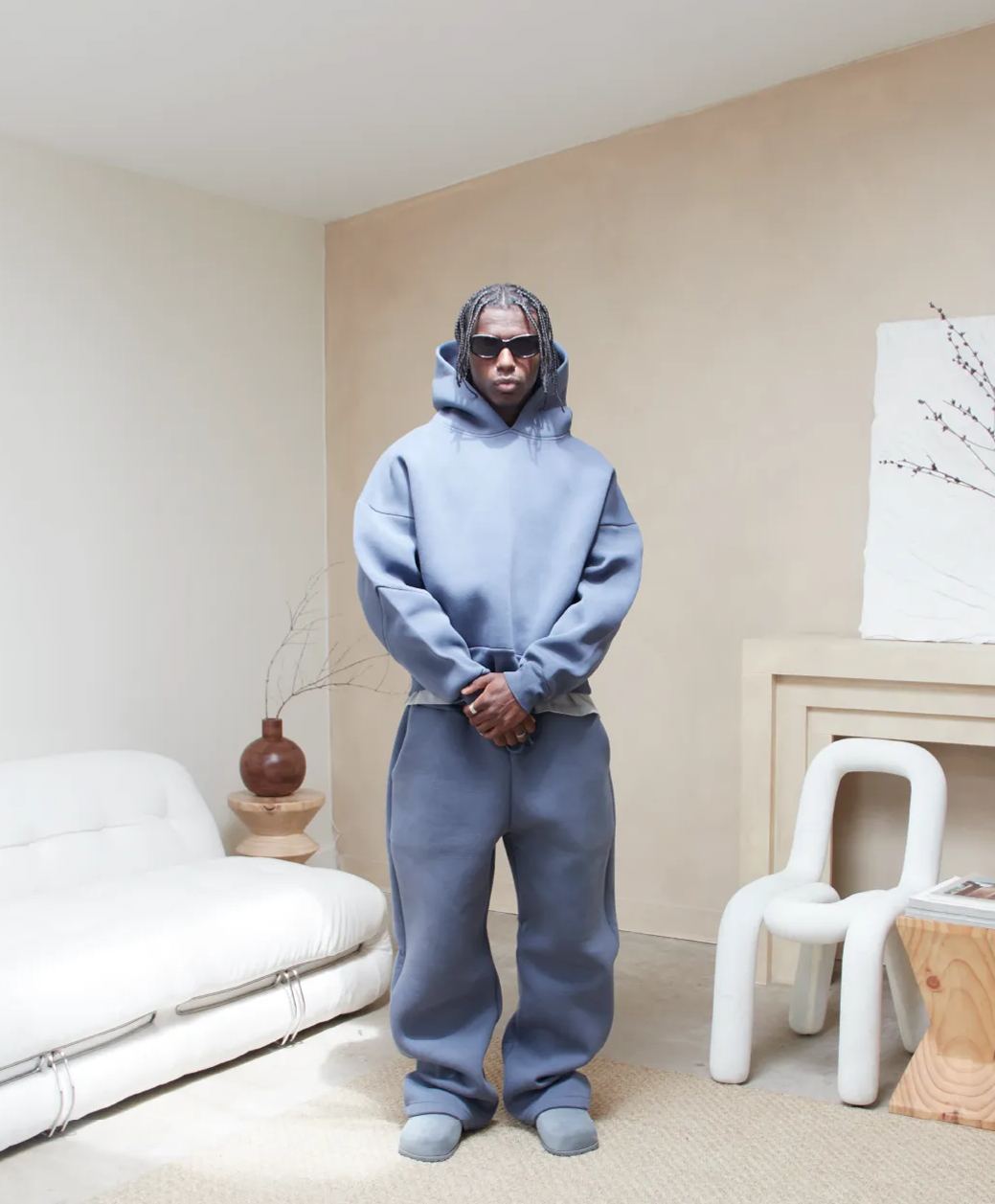 Everyday Monochrome Sweatshirt and Pants