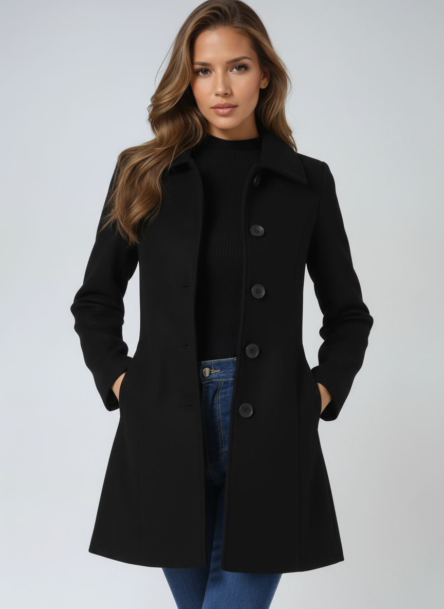 Urban Tailored Winter Trench Coat