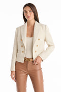 Gabrielle Tweed Tailored Blazer