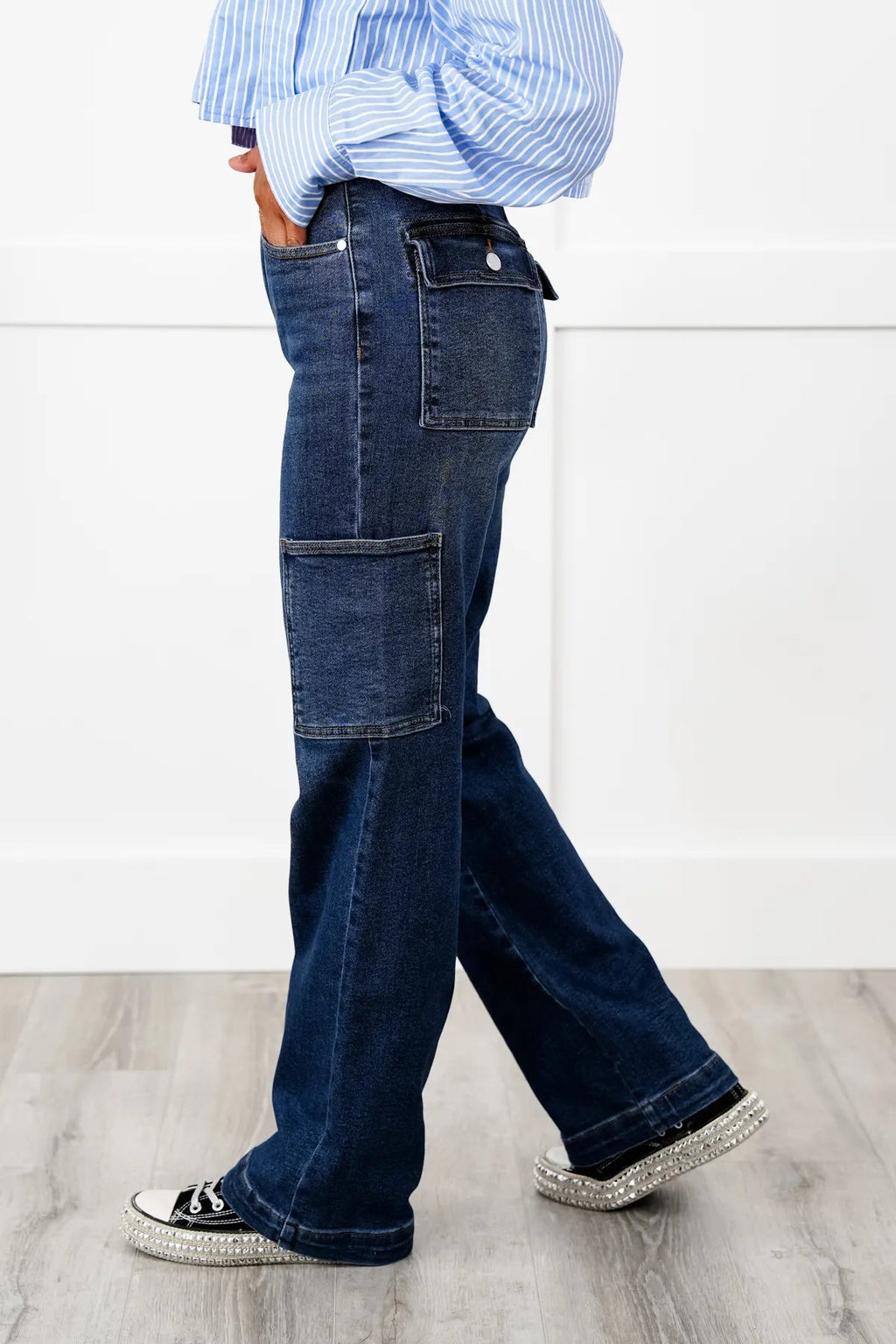 Everyday Cargo Wide Jeans