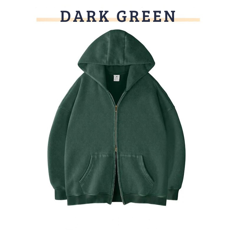 Everyday Oversized Zip Hoodie