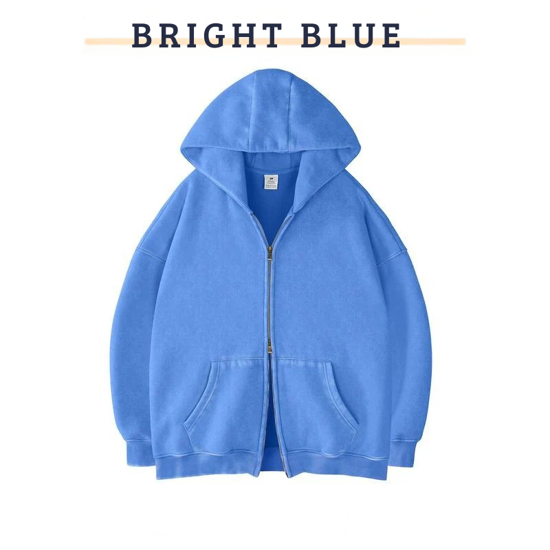 Everyday Oversized Zip Hoodie