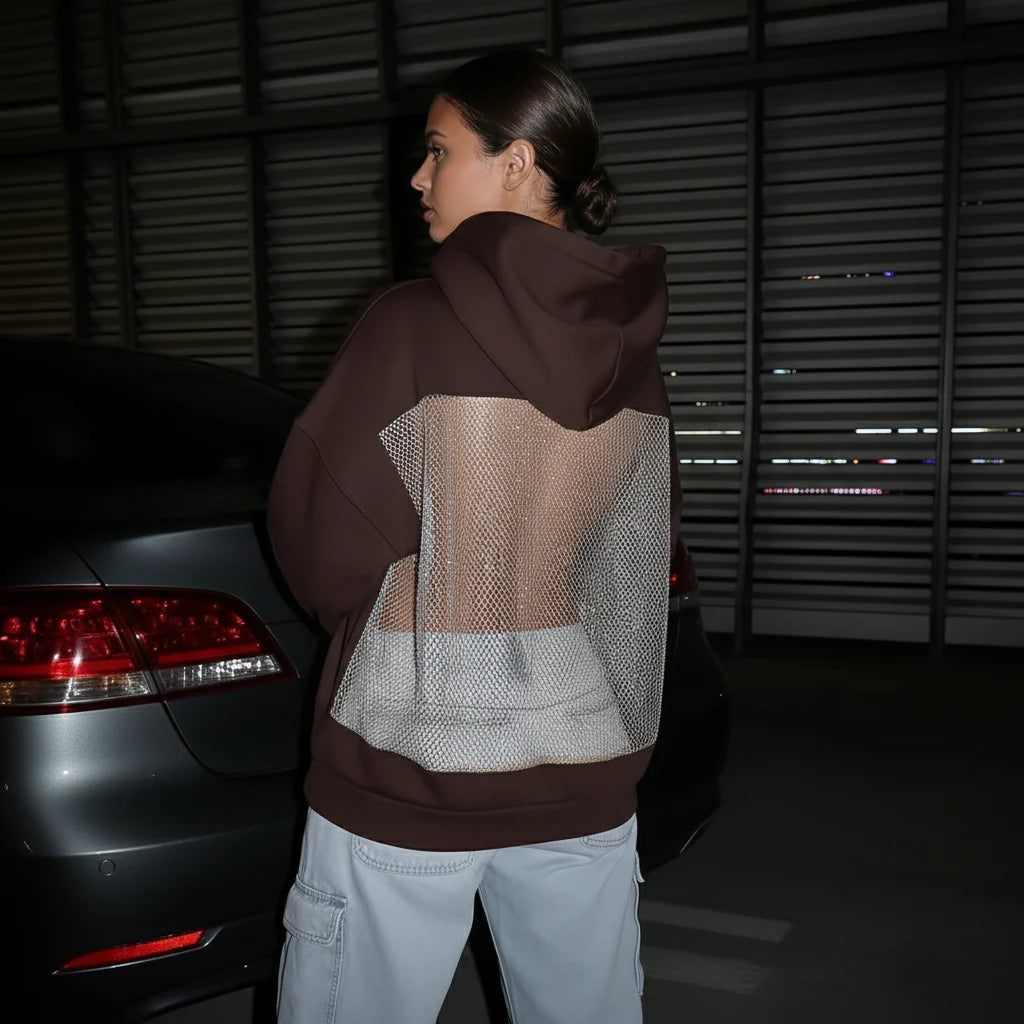 Spotlight CrystalMesh Everyday Oversized Hoodie
