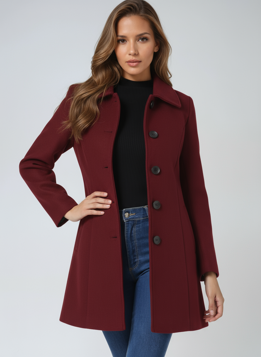 Urban Tailored Winter Trench Coat