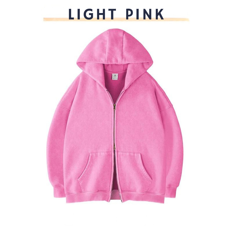 Everyday Oversized Zip Hoodie