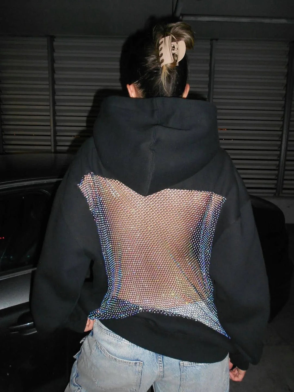 Spotlight CrystalMesh Everyday Oversized Hoodie