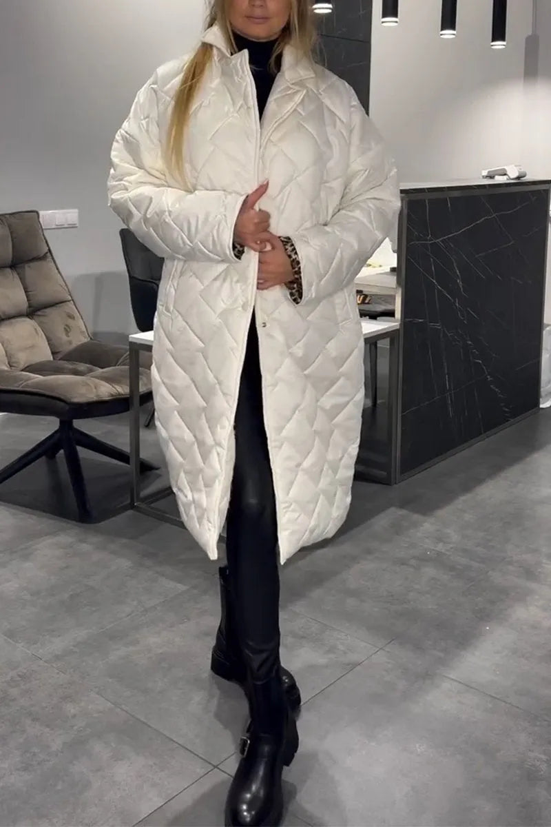 Urban Quilted Long Coat