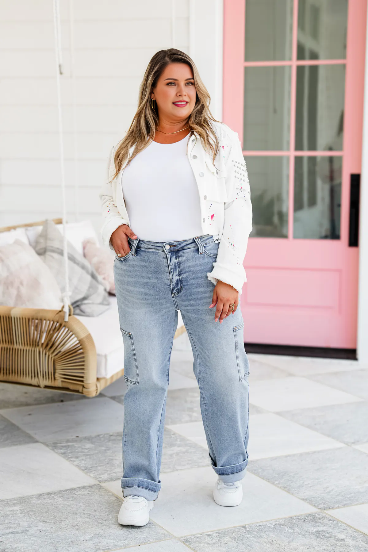 Everyday Cargo Wide Jeans