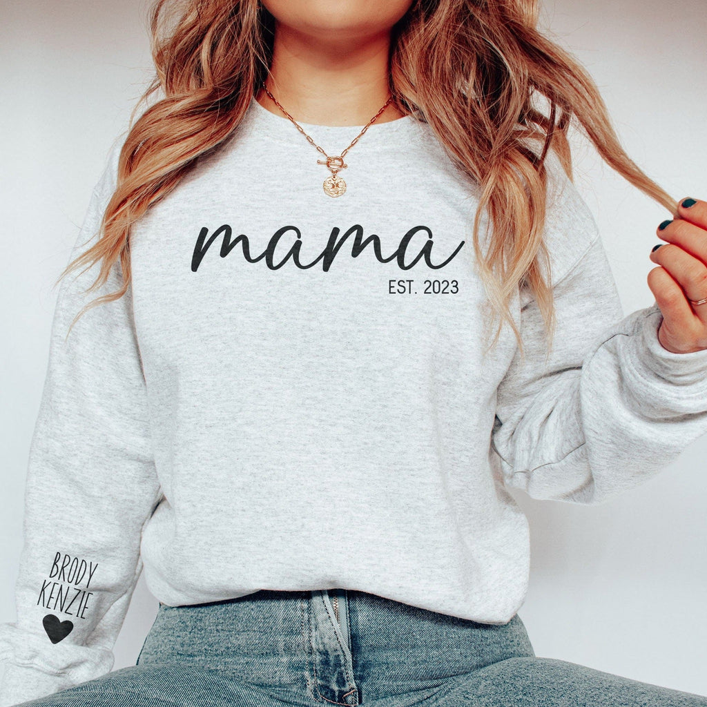 Personalized Mama Cozy Sweatshirt