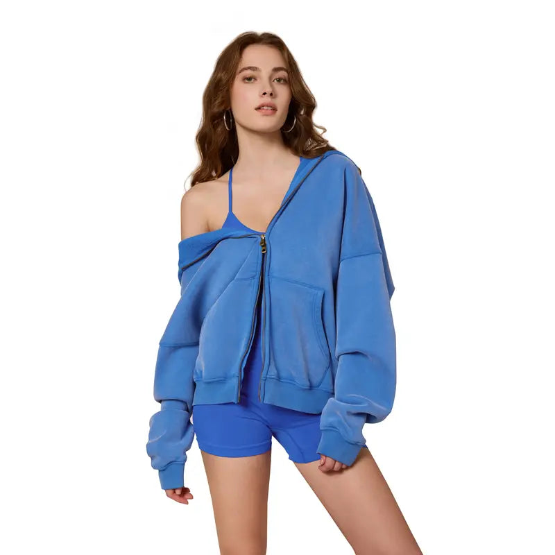 Everyday Oversized Zip Hoodie
