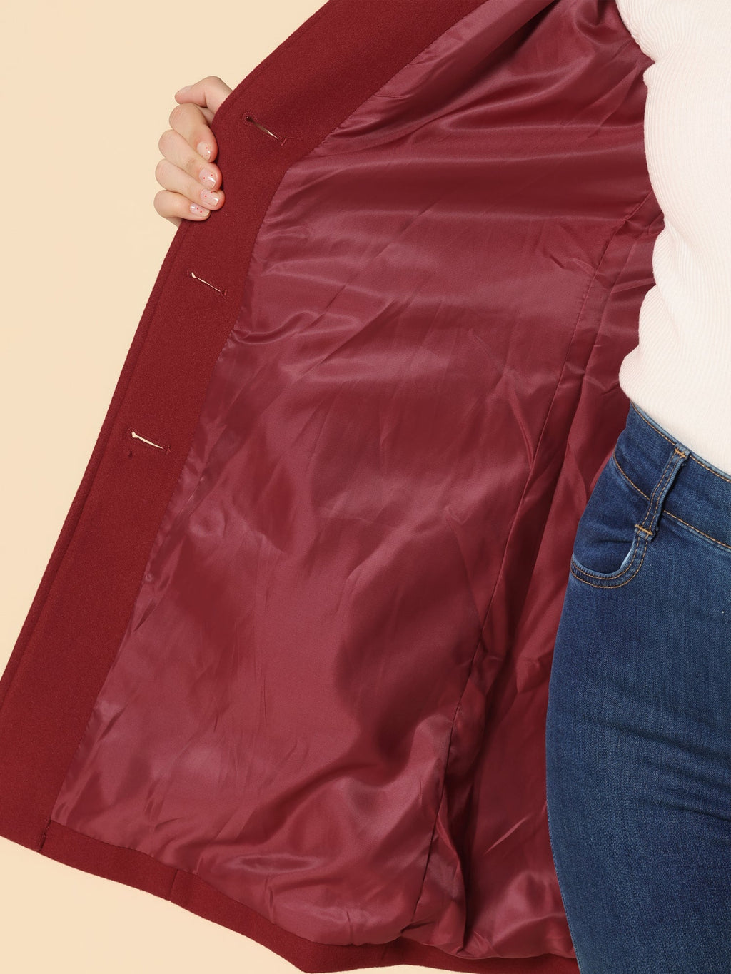 Urban Tailored Winter Trench Coat